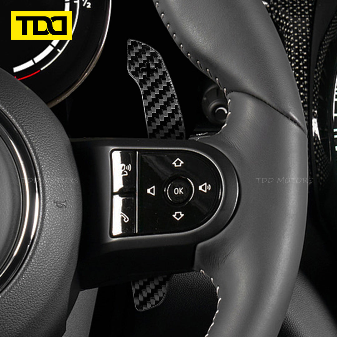 Magnetic Carbon Fiber Paddle Shifters For Mini F54 F55 F56 F57 Cooper 22+ F54 F55 F56 F57 F60 Cooper S/JCW