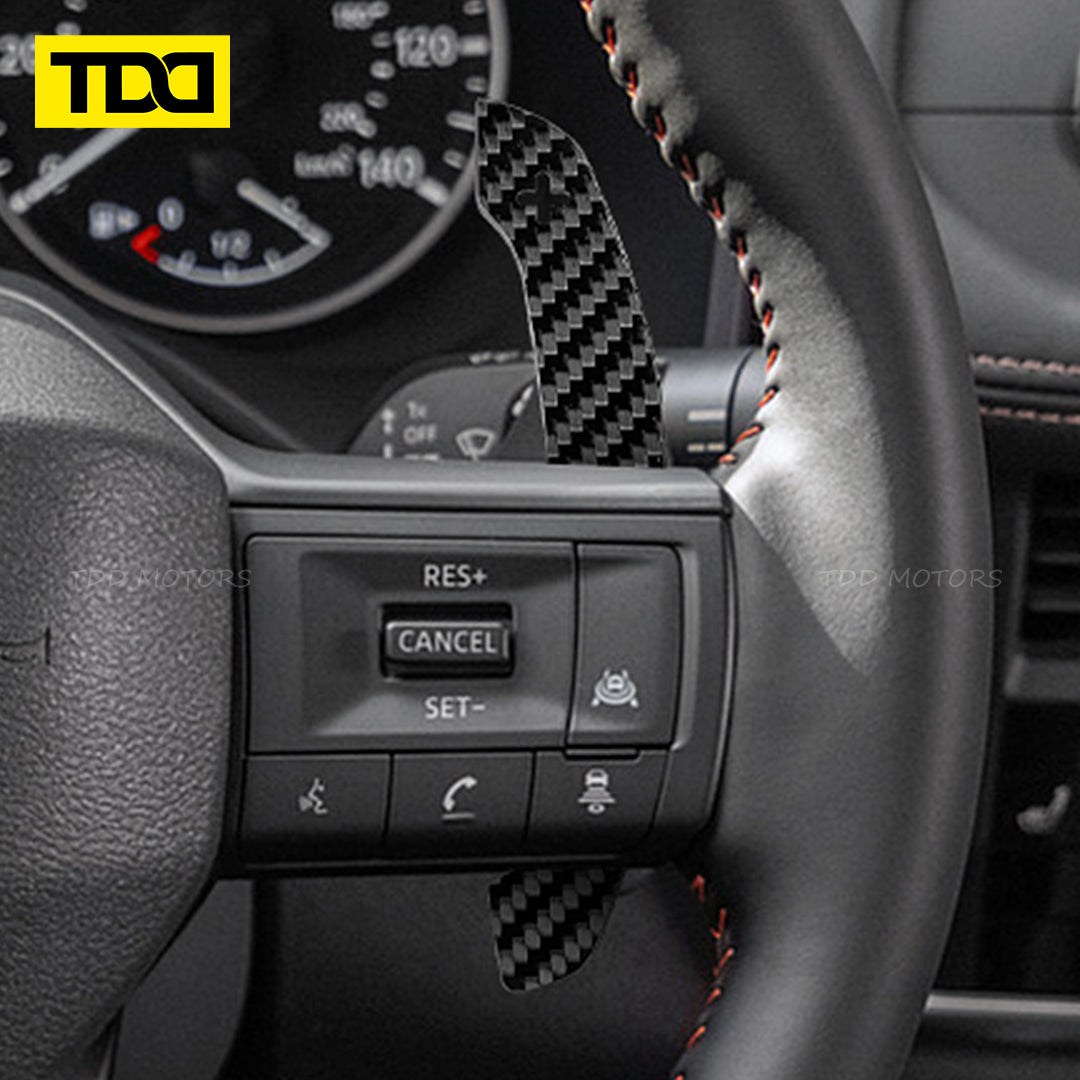 TDD Carbon Fiber Magnetic Paddle Shifters For Nissan