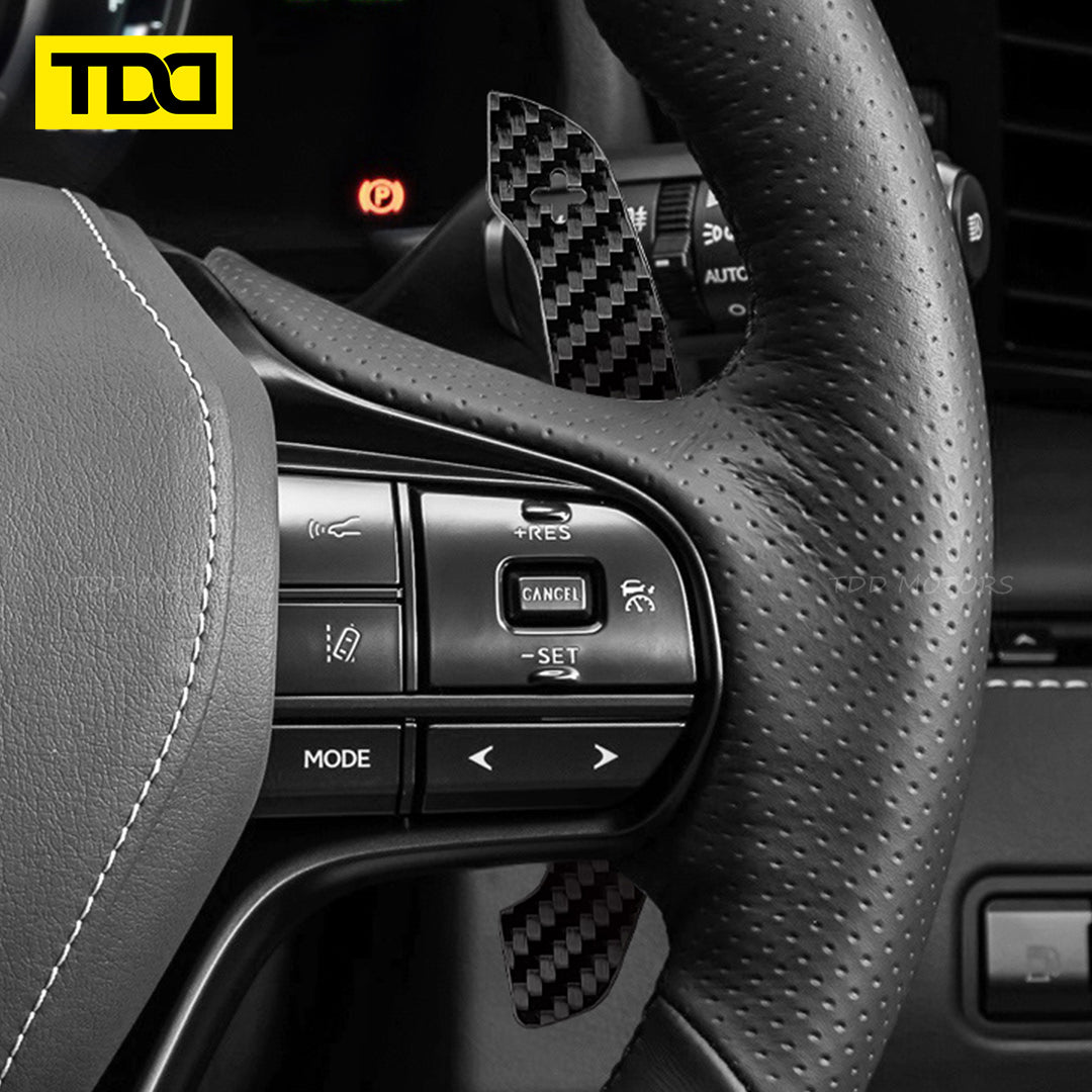 TDD Magnetic Carbon Fiber Paddle Shifters For Lexus IS300 LS460 IS350