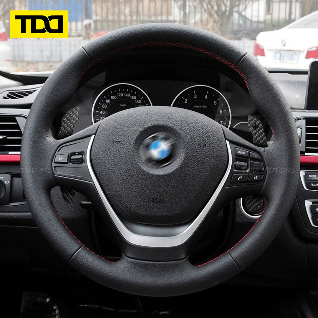 Magnetic Carbon Fiber Paddle Shifters For BMW F20 F30 F32 F34 F36 F80