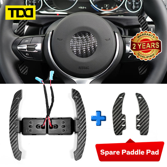 Magnetic Carbon Fiber Paddle Shifters For BMW F10 F06 F07 F11 F18 F12 F13 F01 F02 F30 F31 F32 F33 F34 2 3 4 5 6 7 Series G20 G30 G32 G38 G12 G01 G80 F90 F92 30 X3: G01 X4: G02 X5: G05 X6: G06 X7 G07 F20 F30 F32 F34 F36 F80 I8