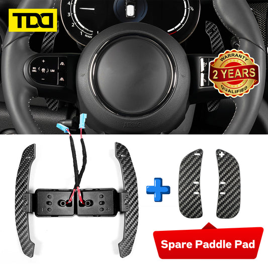 Magnetic Carbon Fiber Paddle Shifters For Mini F54 F55 F56 F57 Cooper 22+ F54 F55 F56 F57 F60 Cooper S/JCW