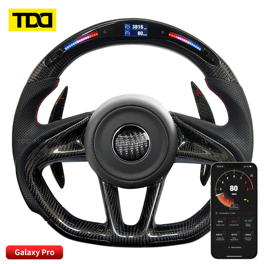 TDD Motors Led Light Up Steering Wheel for McLaren 720S 12C 570 540C 600LT