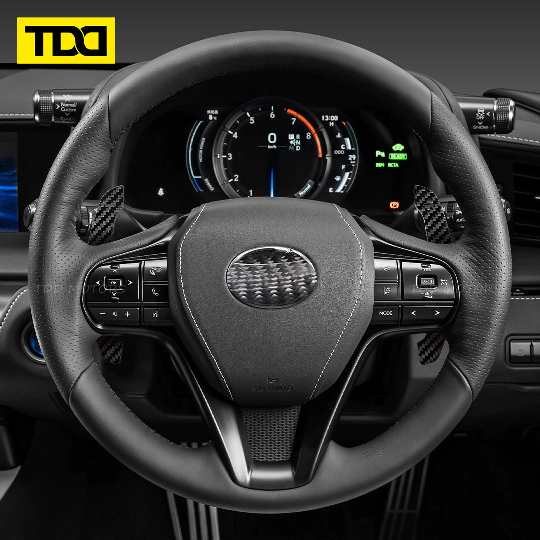 TDD Magnetic Carbon Fiber Paddle Shifters For Lexus IS300 LS460 IS350