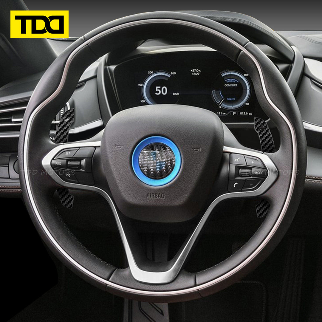 TDD Magnetic Carbon Fiber Paddle Shifters For BMW F10 F06 F07 F11 F18 F12 F13 F01 F02 F30 F31 F32 F33 F34 2 3 4 5 6 7 Series G20 G30 G32 G38 G12 G01 G80 F90 F92 30 X3: G01 X4: G02 X5: G05 X6: G06 X7 G07 F20 F30 F32 F34 F36 F80 I8 7 Series