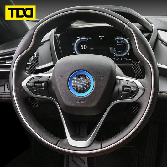 Magnetic Carbon Fiber Paddle Shifters For BMW I8