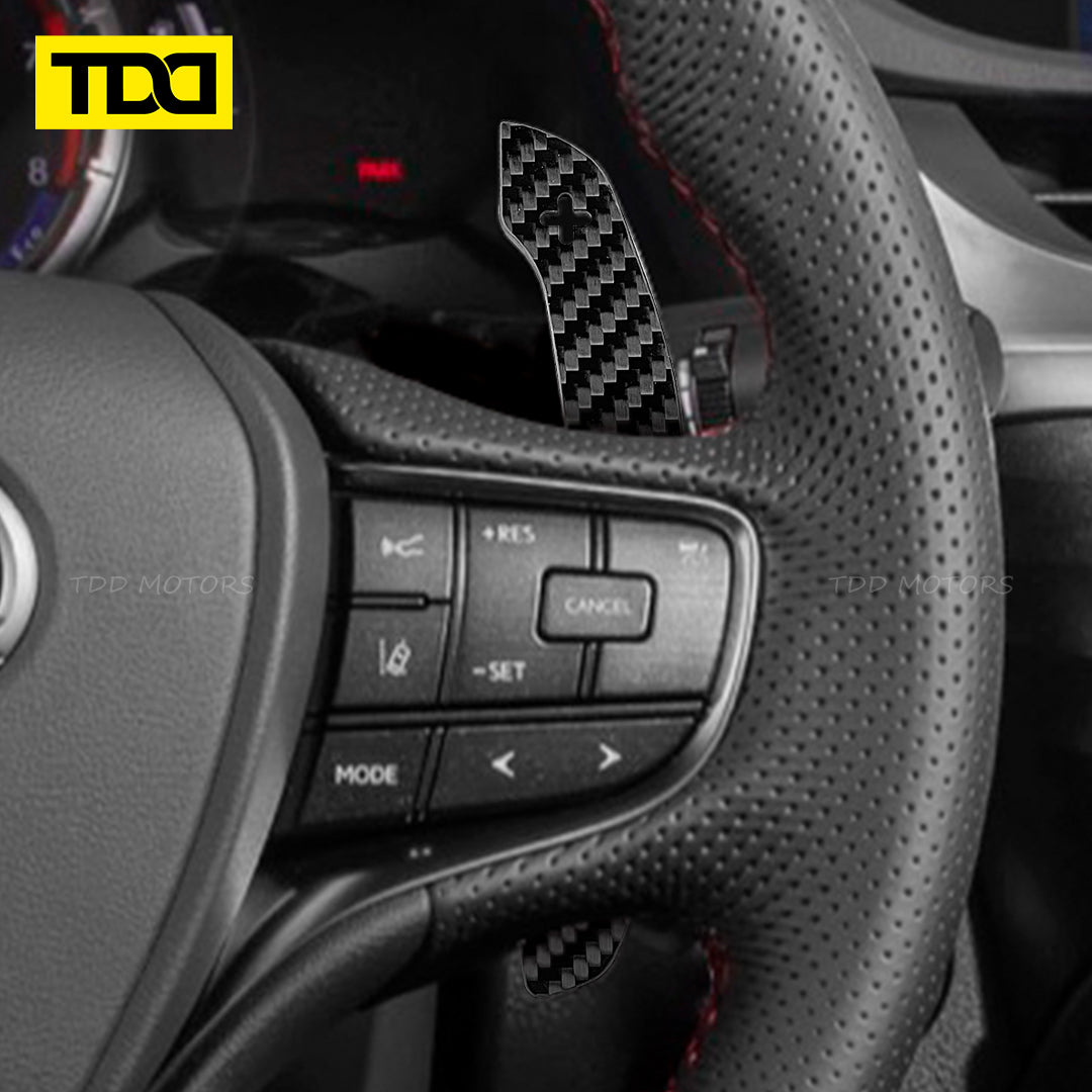 TDD Magnetic Carbon Fiber Paddle Shifters For Lexus ES 2022 ES300 ES350/300h 2019-2023