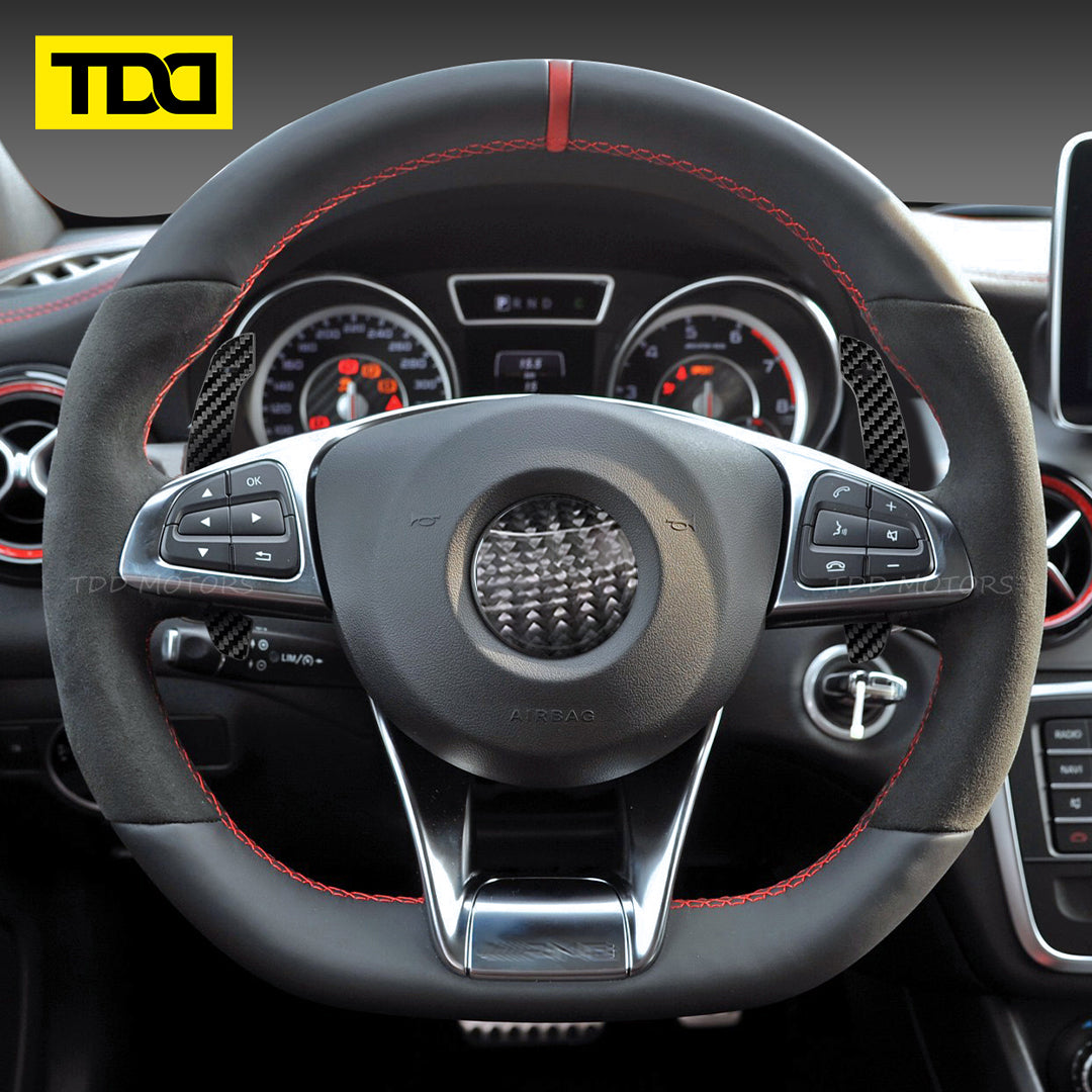 Carbon Fiber Magnetic Paddle Shifters For Mercedes Benz