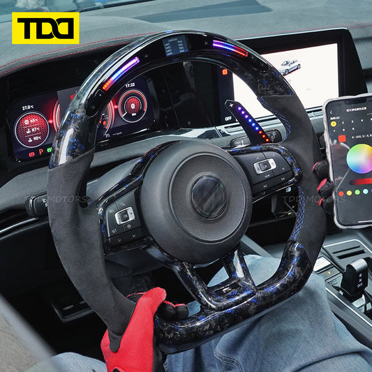 Galaxy Pro LED Steering Wheel for Volkswagen GTI Golf 7 Golf R MK7/7.5 VW Polo GTI Scirocco