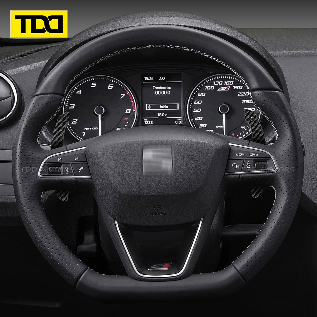 TDD Magnetic Carbon Fiber Paddle Shifters For Seat Leon Cupra Formentor Leon ST