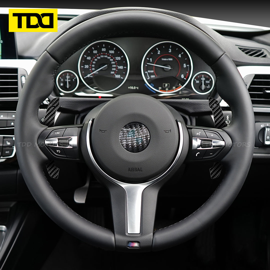 TDD Magnetic Carbon Fiber Paddle Shifters For BMW F10 F06 F07 F11 F18 F12 F13 F01 F02 F30 F31 F32 F33 F34 2 3 4 5 6 7 Series G20 G30 G32 G38 G12 G01 G80 F90 F92 30 X3: G01 X4: G02 X5: G05 X6: G06 X7 G07 F20 F30 F32 F34 F36 F80 I8 7 Series