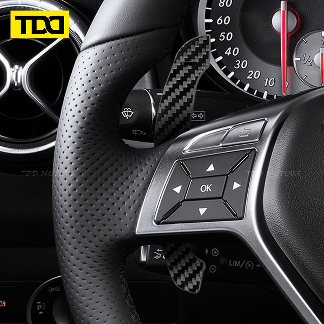 Carbon Fiber Magnetic Paddle Shifters For Mercedes Benz AMG 2019+