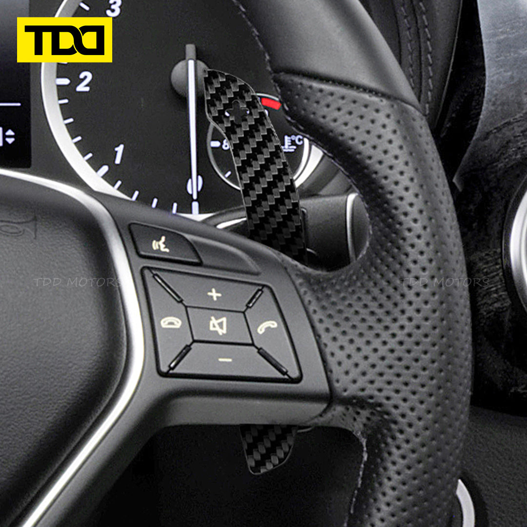 Carbon Fiber Magnetic Paddle Shifters For Mercedes Benz