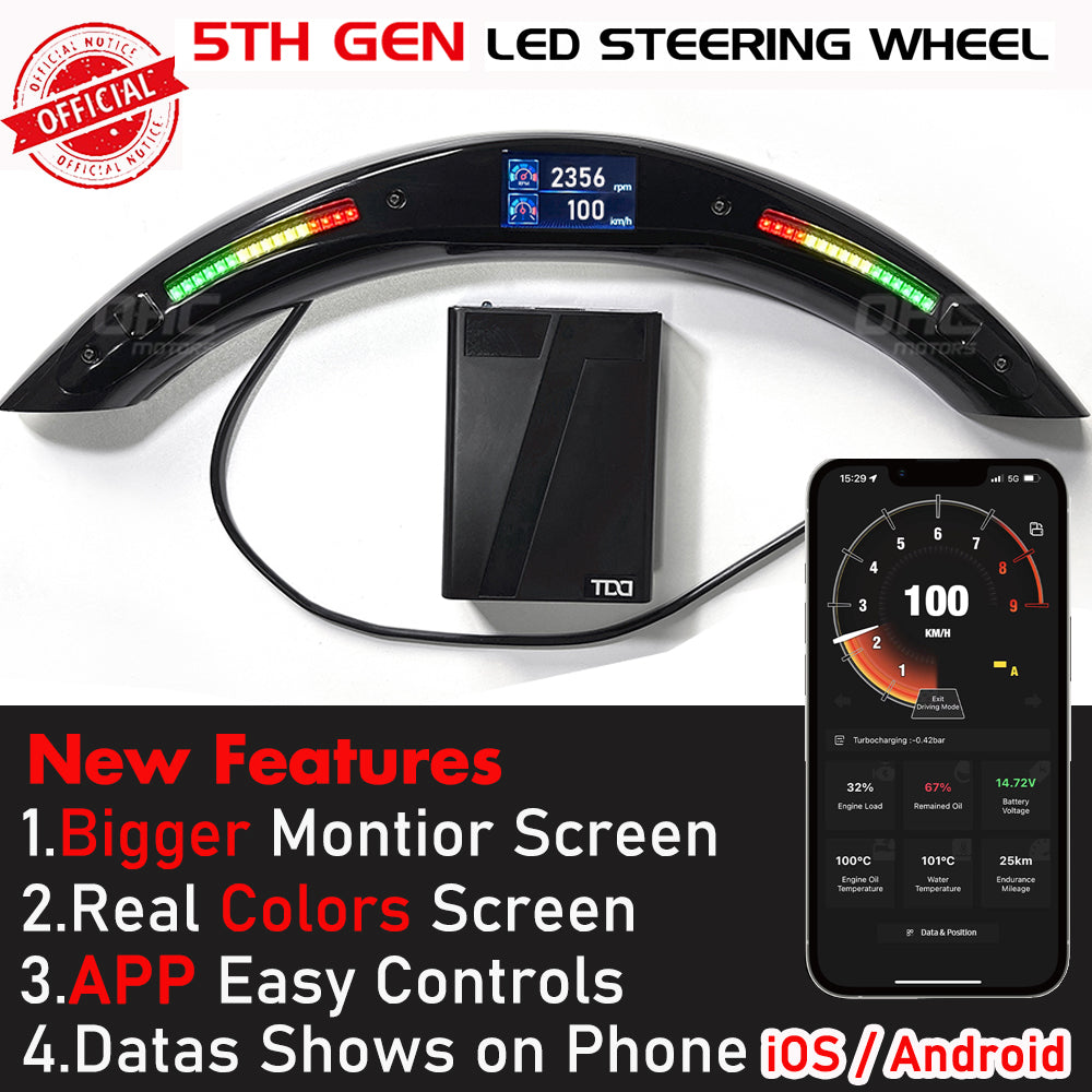 Galaxy Pro LED Steering Wheel for Ford Fusion/ Mondeo