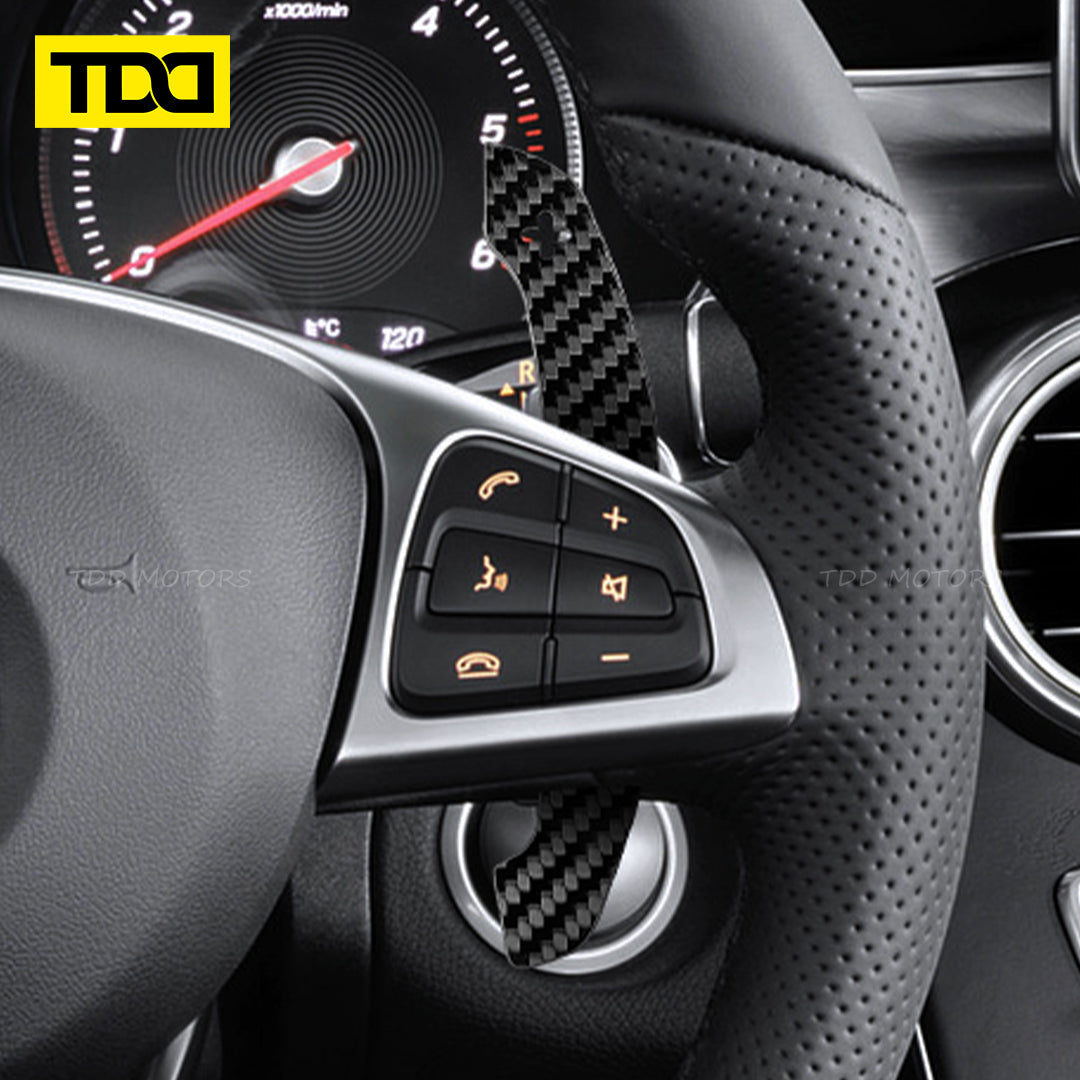 Carbon Fiber Magnetic Paddle Shifters For Mercedes Benz