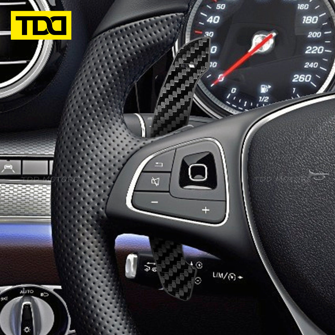 Carbon Fiber Magnetic Paddle Shifters For Mercedes Benz