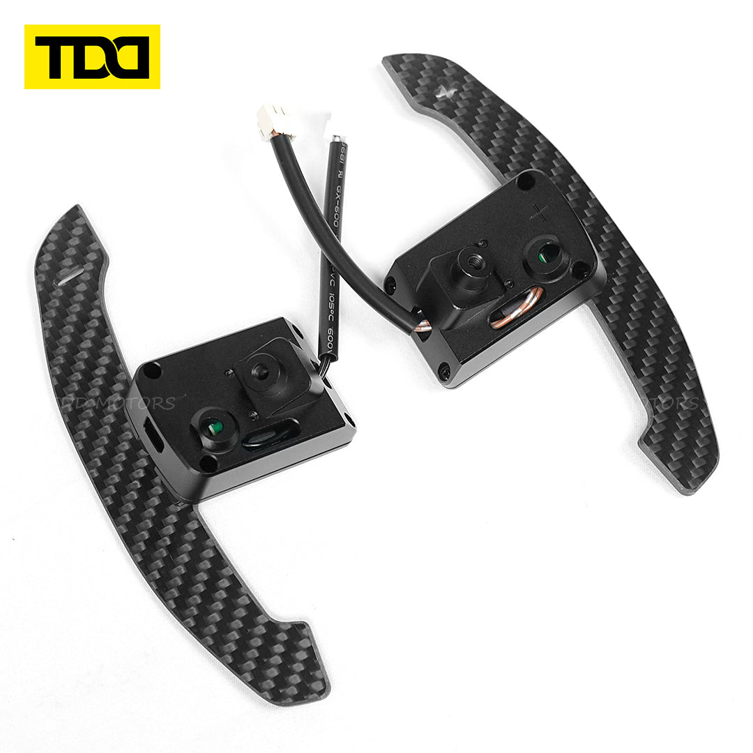 TDD Carbon Fiber Magnetic Paddle Shifters For Nissan GTR R35 2017+