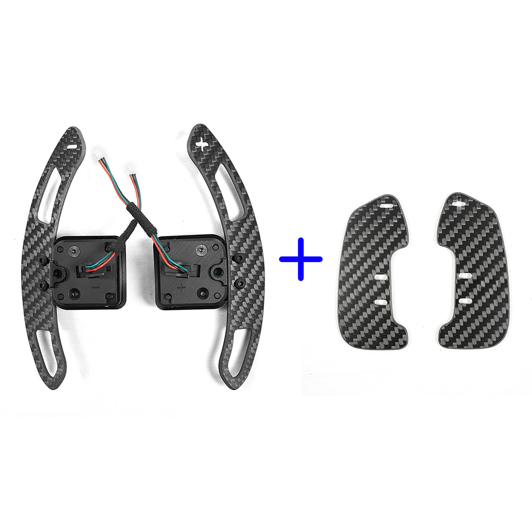 TDD Carbon Fiber Magnetic Paddle Shifters For Nissan Micra VERSA 20 21