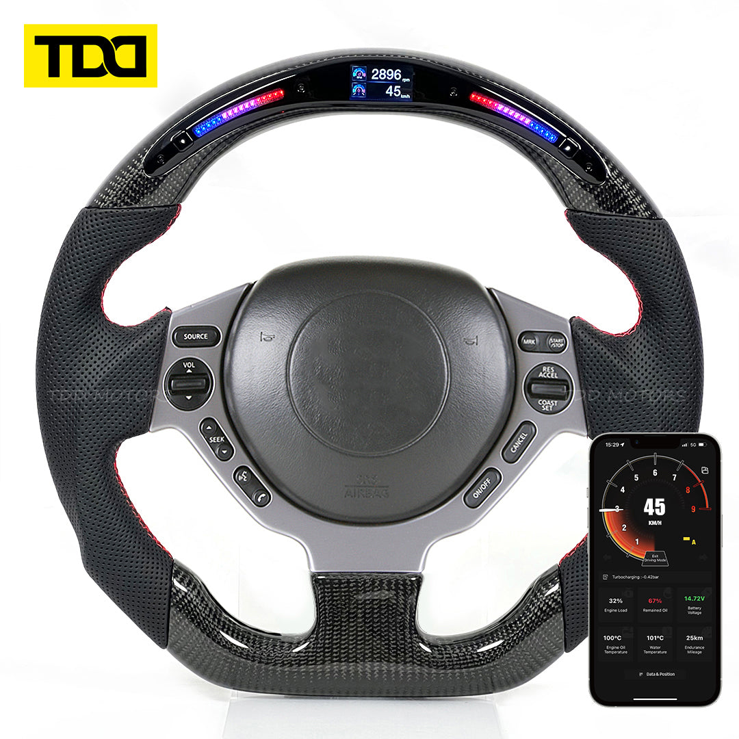 Galaxy Pro LED Steering Wheel for Nissan GTR R35 2007-2016